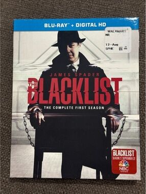 The Blacklist Complete First Season 1 Blu-ray Slipcover James Spader 5 Disc Set